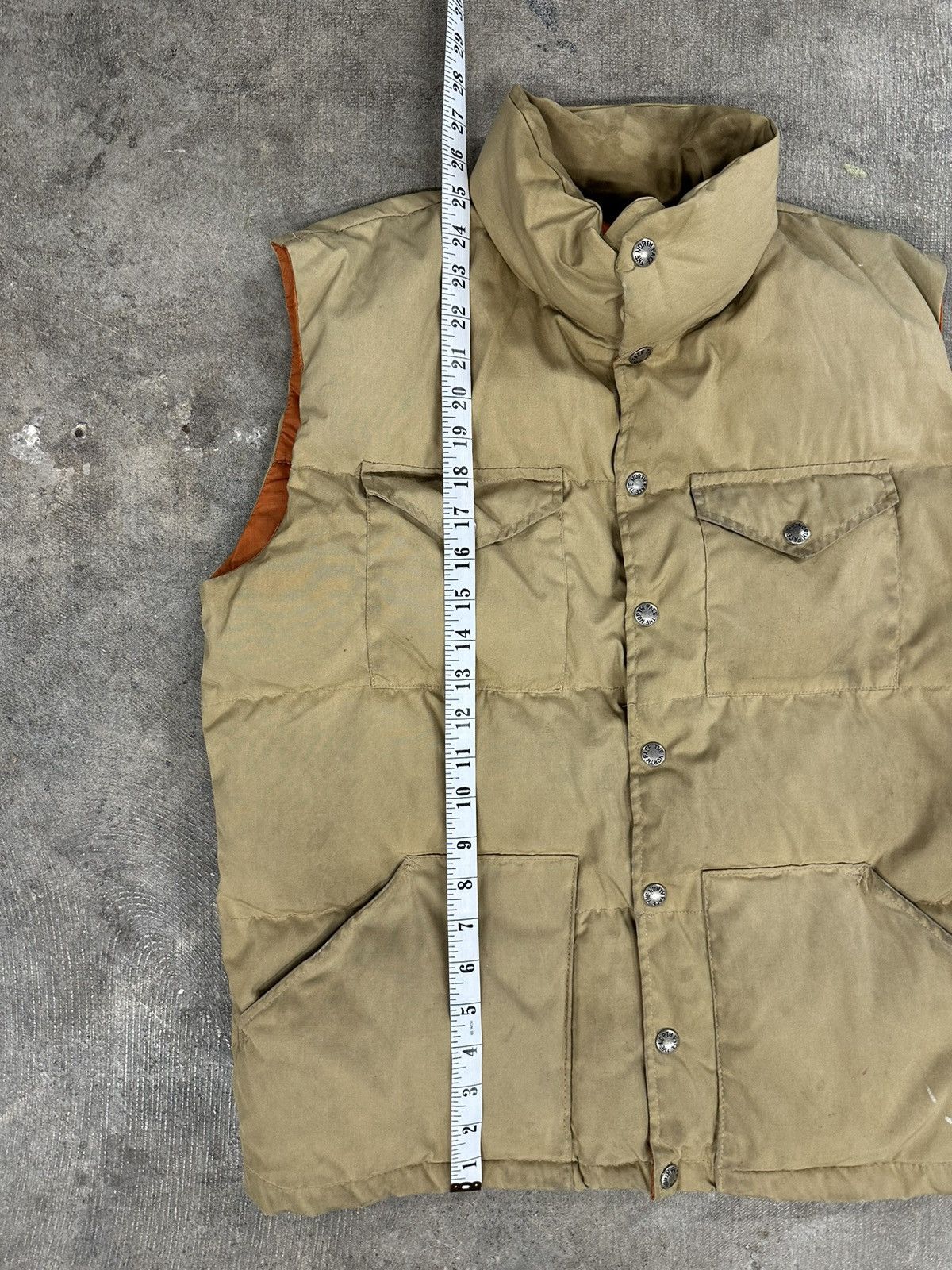 The North Face × Vintage Vintage 80s The North Face Brown Label Puffer Vest Size M / US 6-8 / IT 42-44 - 12 Thumbnail