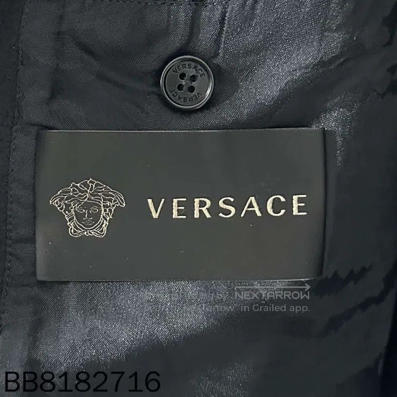 Versace Versace Double row Medusa gold buckle neckline rhinestone Size US S / EU 44-46 / 1 - 5 Thumbnail
