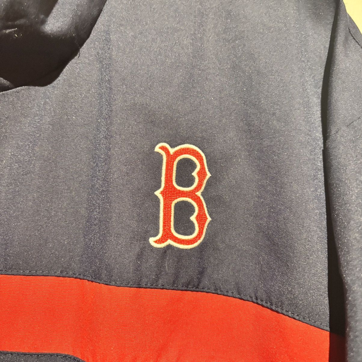 Nike Vintage Y2K Nike Boston Red Sox Zip Jacket Windbreaker MLB Size US L / EU 52-54 / 3 - 4 Thumbnail