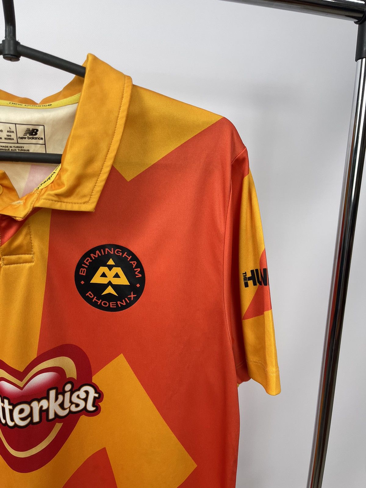 New Balance New Balance Birmingham Phoenix Jersey Size M Butterkist Oran Size US M / EU 48-50 / 2 - 2 Thumbnail