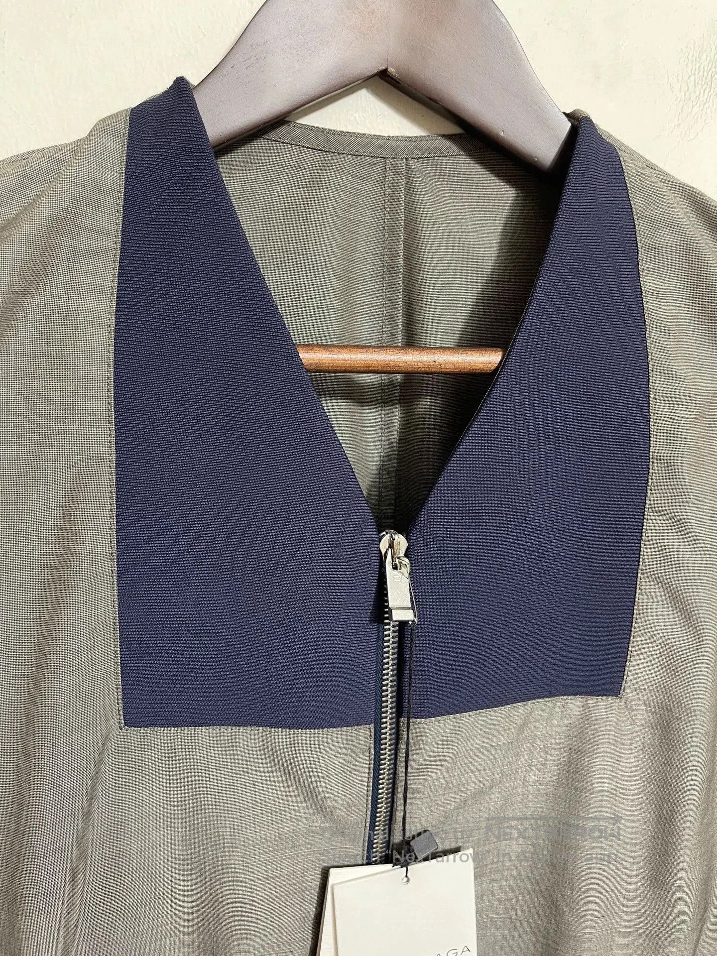 Balenciaga Balenciaga Gray Zip Jacket 50/52. Size US L / EU 52-54 / 3 - 3 Thumbnail