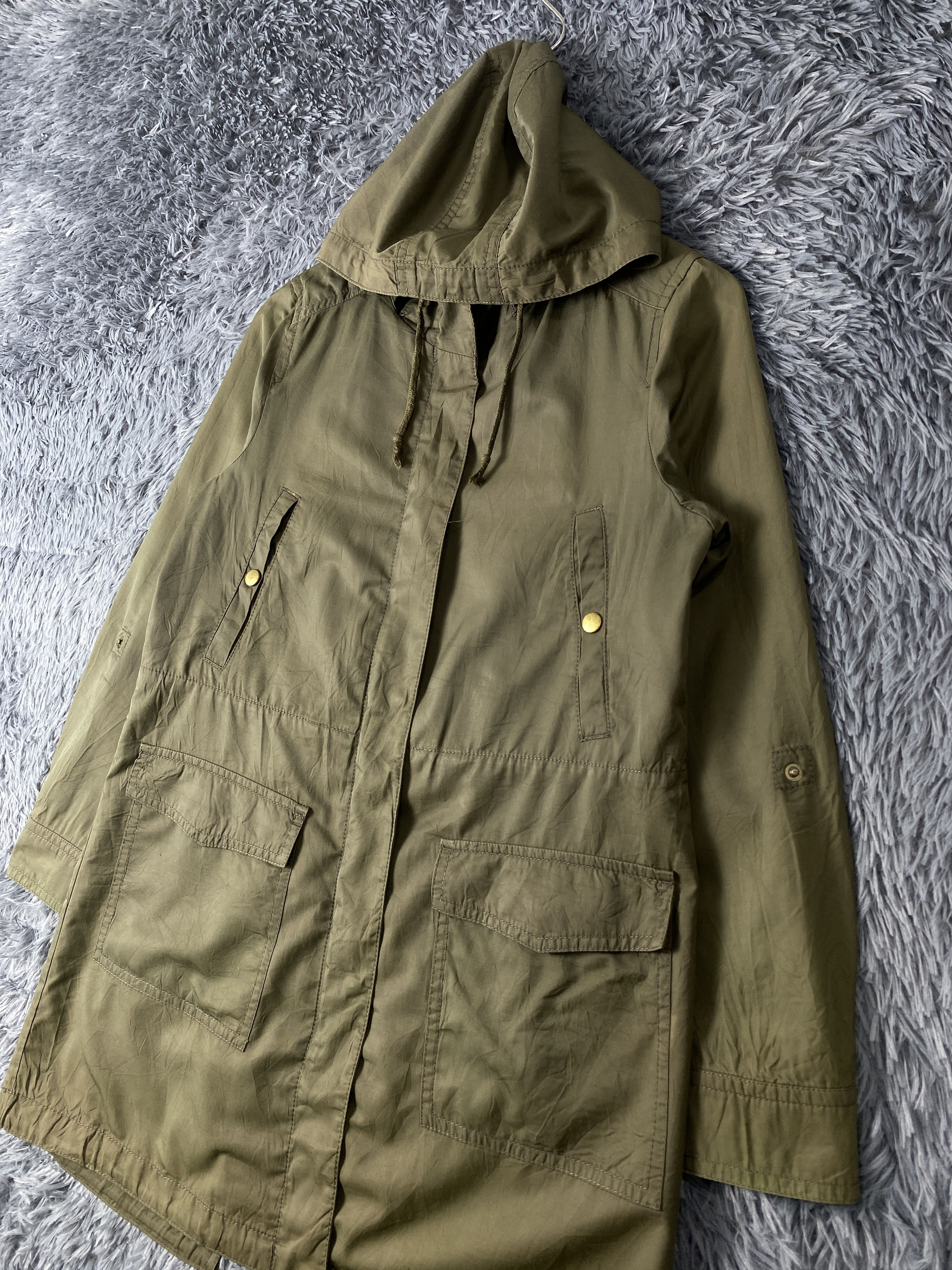 Uniqlo × Vintage Vintage Uniqlo Hoodie Parkas Jacket Size US XXS / EU 40 - 2 Thumbnail