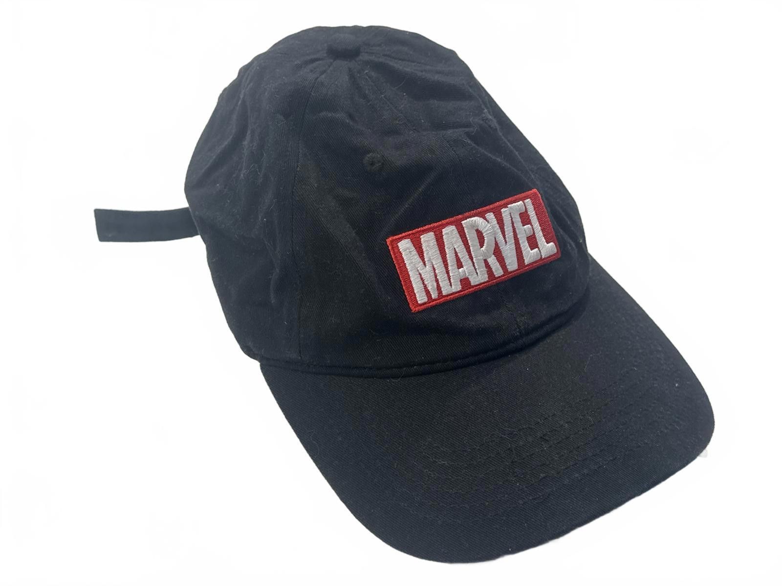 Marvel Comics Marvel Box Logo Adjustable Cotton Baseball Cap Size ONE SIZE - 1 Thumbnail