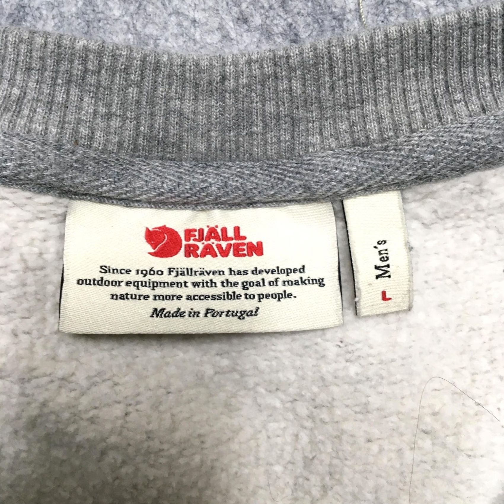 Vintage Fjallraven Sweatshirt Mens L Gray Fleece Pullover Graphic Logo Crewneck Size US L / EU 52-54 / 3 - 5 Thumbnail