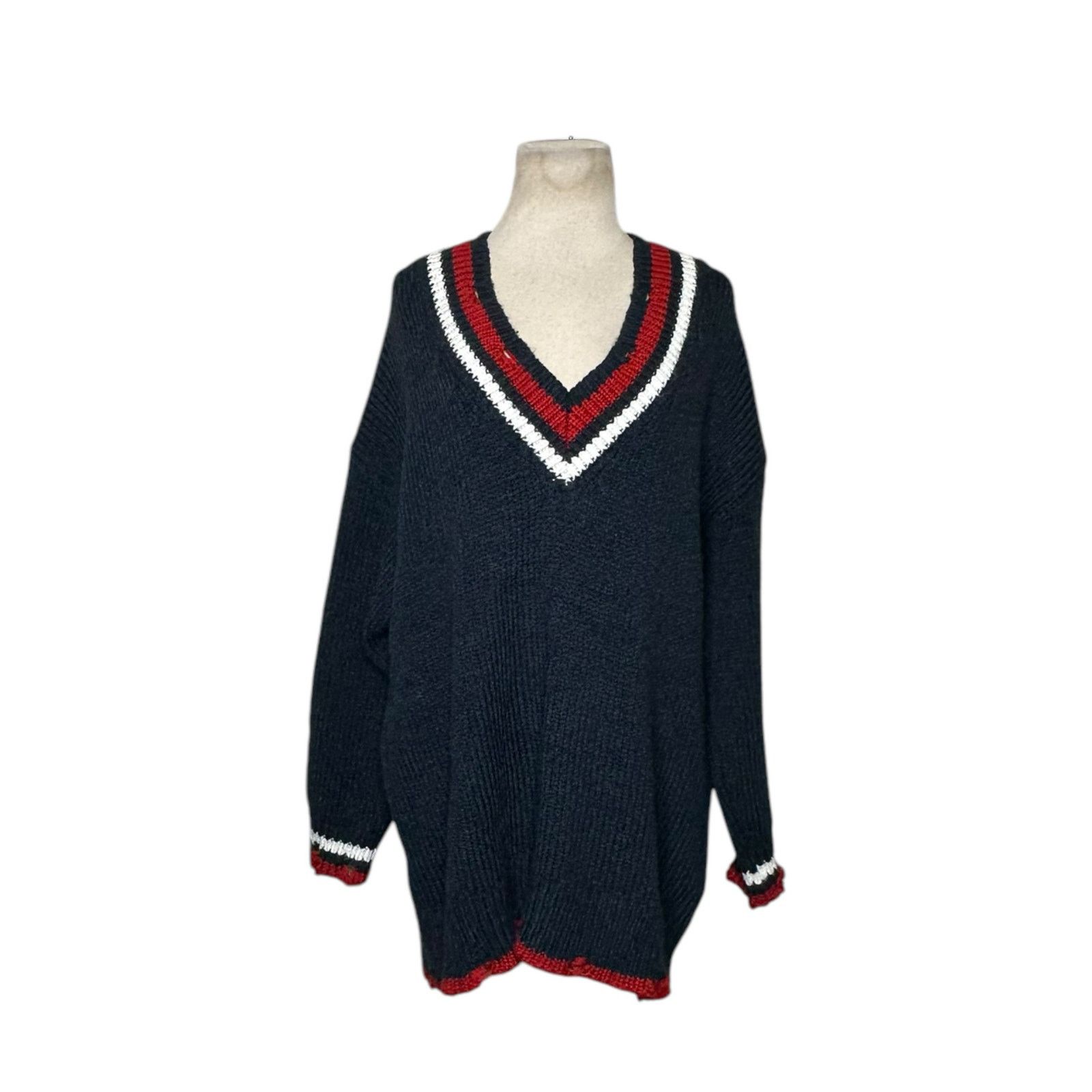 Zara ZARA distressed oversized sweater size medium Size M / US 6-8 / IT 42-44 - 10 Thumbnail