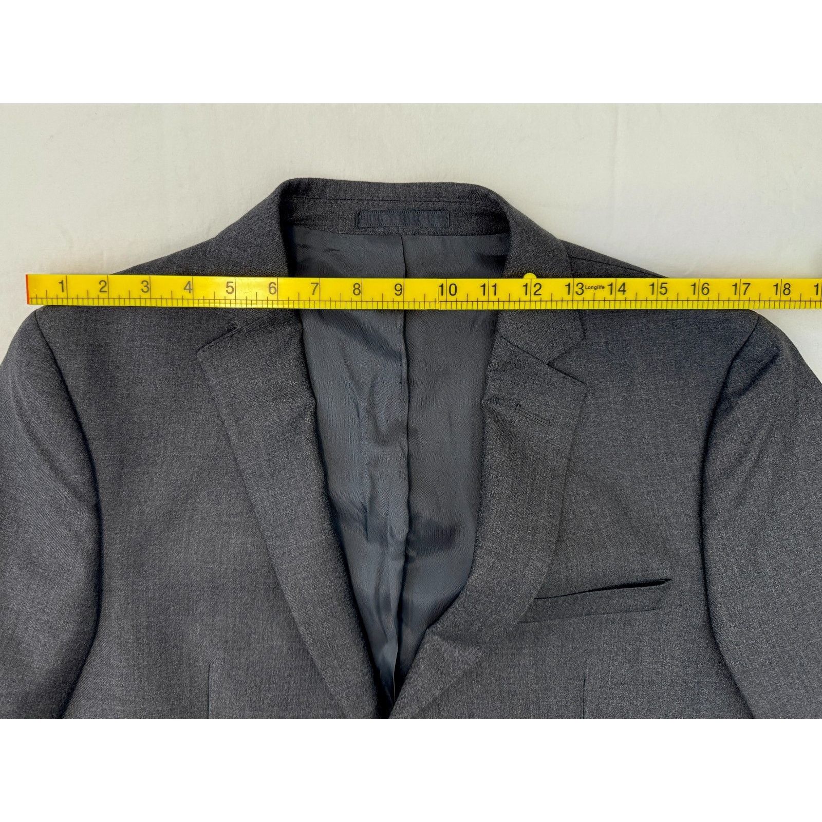 Officine Generale NWT Officine Generale Wool Blazer Jacket in Charcoal Size 52 Size 42S - 7 Thumbnail