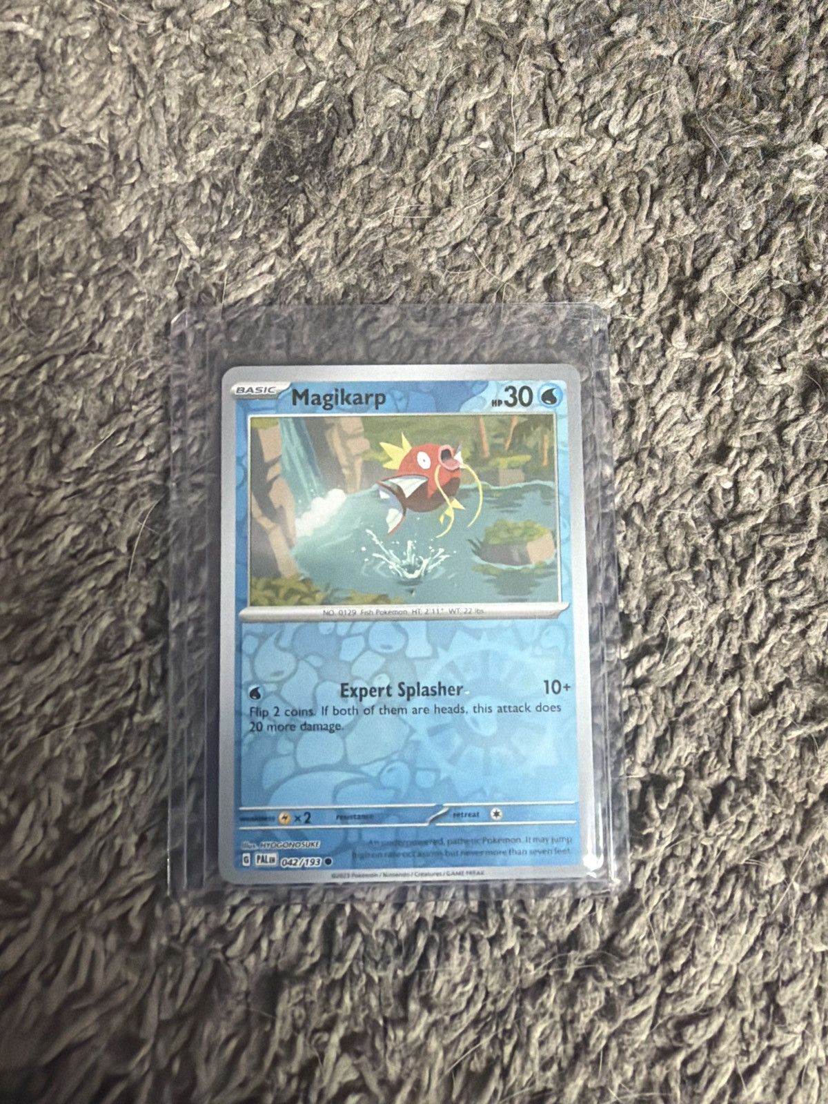 Hypebeast 2023 Pokémon Magikarp Basic Card Size ONE SIZE - 1 Thumbnail