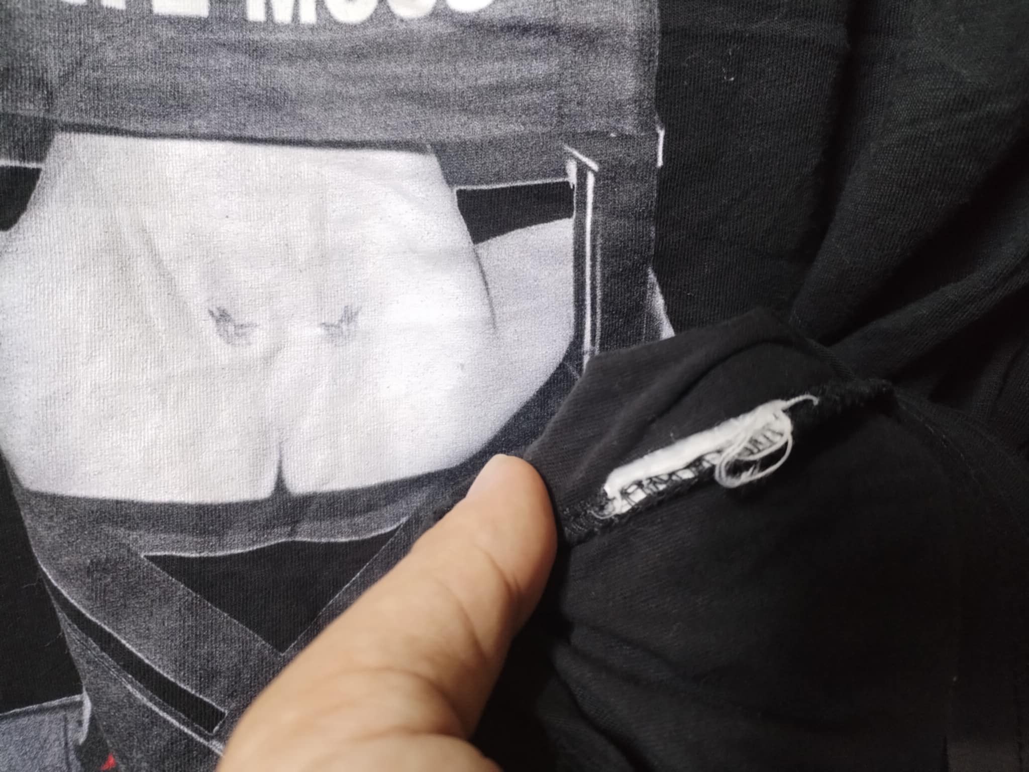 RARE‼️Kate Moss Black Tees VERY RARE