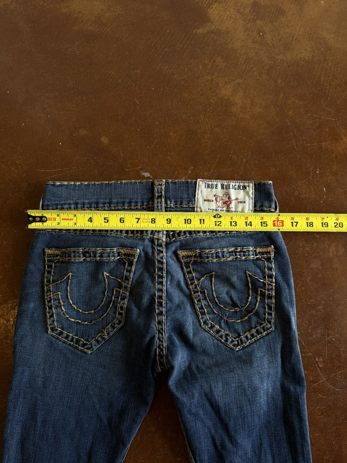 True Religion True Religion ROCCO Relaxed Skinny Jeans Size 29 Size 29" - 9 Thumbnail