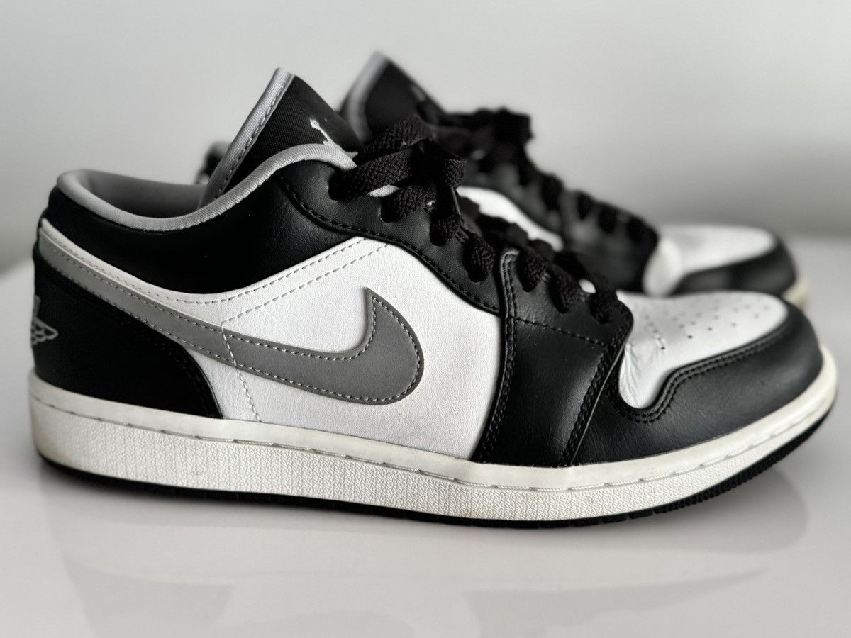 Nike Jordan 1 Low Black Particle Grey White Size 9 Size US 9 / EU 42 - 1 Thumbnail
