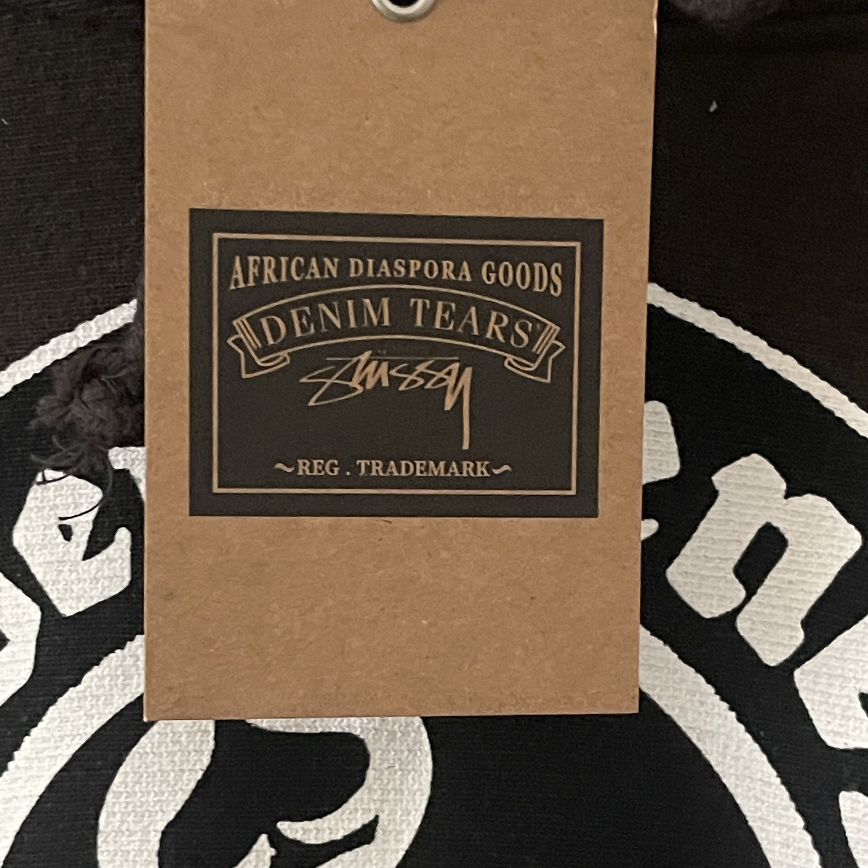DENIM TEARS × Stussy Never Renege Logo Hoodie Size US S / EU 44-46 / 1 - 7 Thumbnail