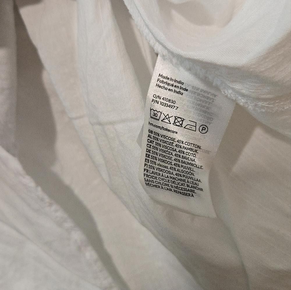 H&M H&M Cotton Top Size M / US 6-8 / IT 42-44 - 4 Thumbnail