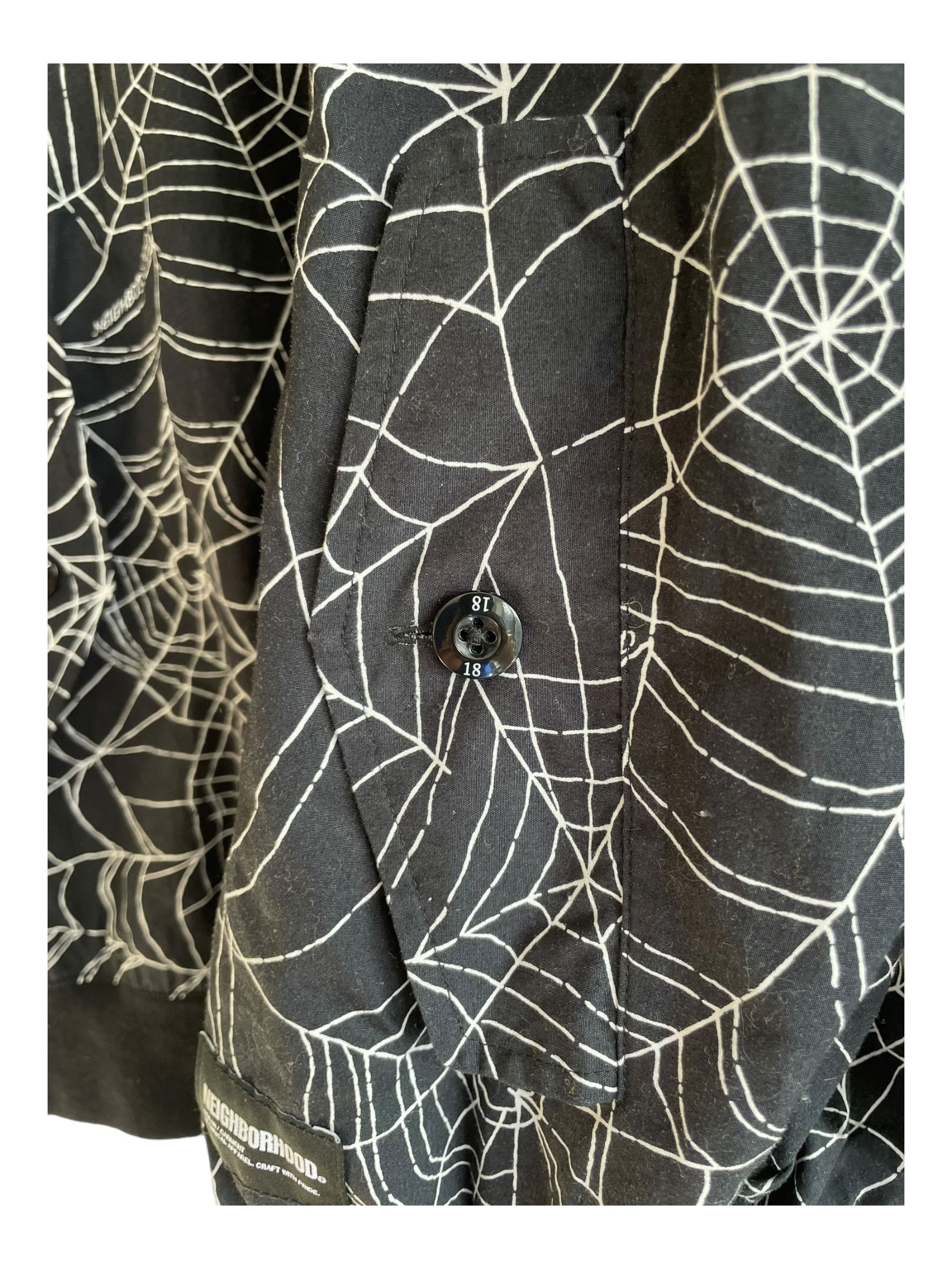 Neighborhood NEIGHBORHOOD Spiderweb Work Jacket 23ss RRP:£385/$550 Size US L / EU 52-54 / 3 - 8 Thumbnail