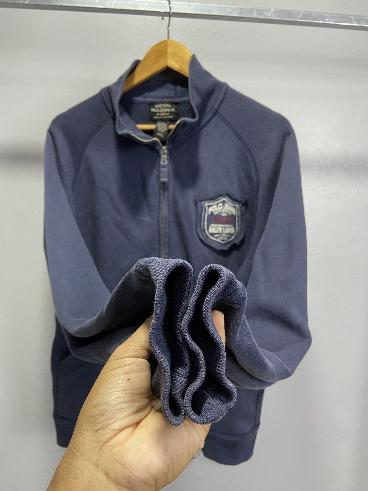Polo Ralph Lauren Vintage Polo Jeans Ralph Lauren zip sweatshirt Size US M / EU 48-50 / 2 - 4 Thumbnail