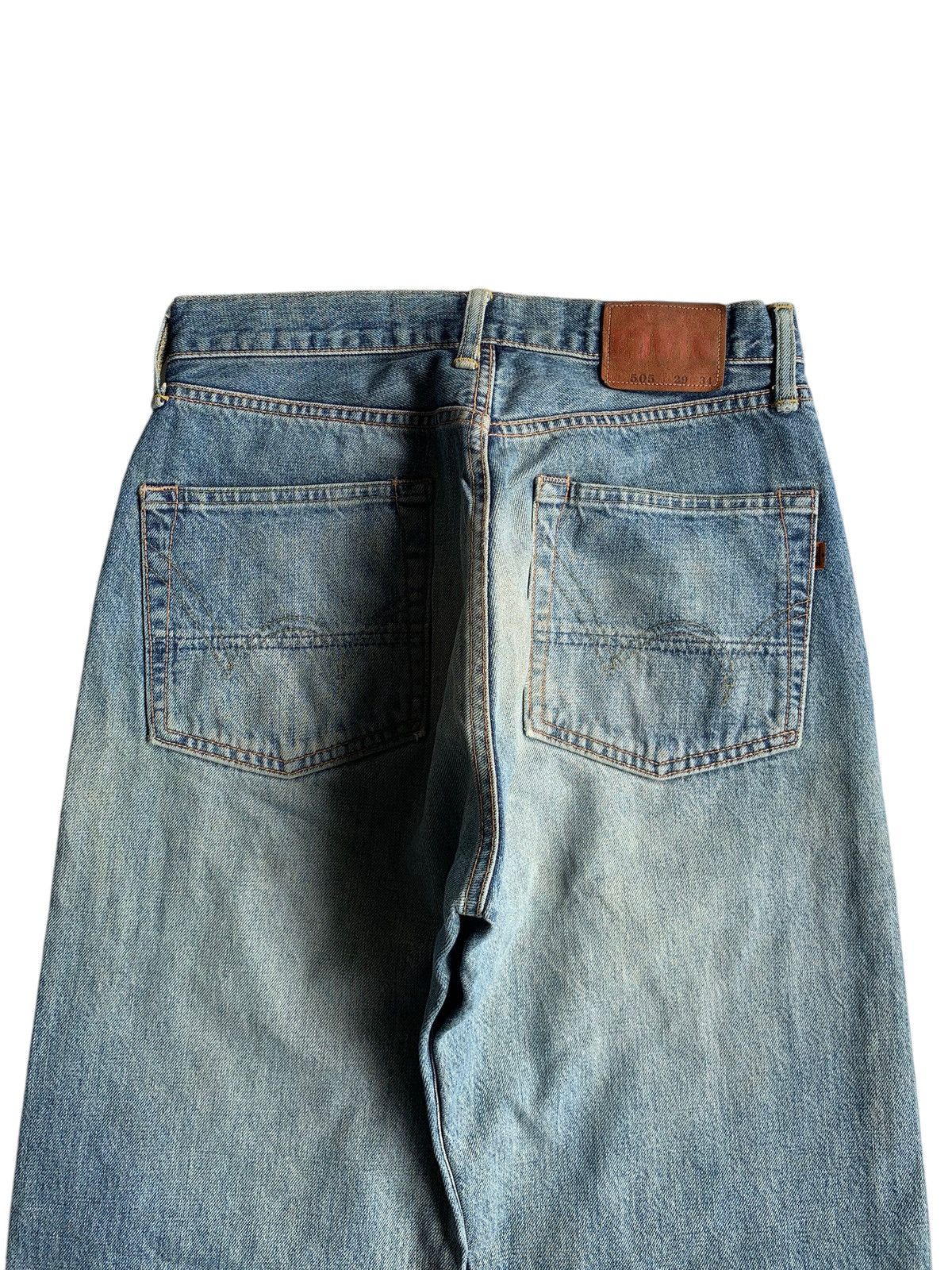 Edwin × If Six Was Nine × Kapital VINTAGE EDWIN 505 SELVEDGE BAGGY JAPANESE DISTRESSED DENIM🎌 Size US 28 / EU 44 - 8 Thumbnail
