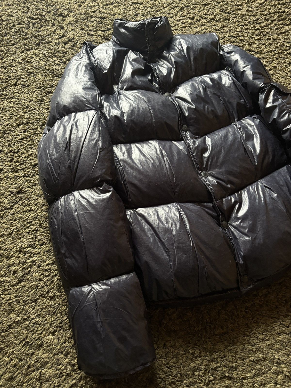 Maison Margiela AW08 Maison Margiela Navy Down Puffer Jacket Size US M / EU 48-50 / 2 - 5 Thumbnail