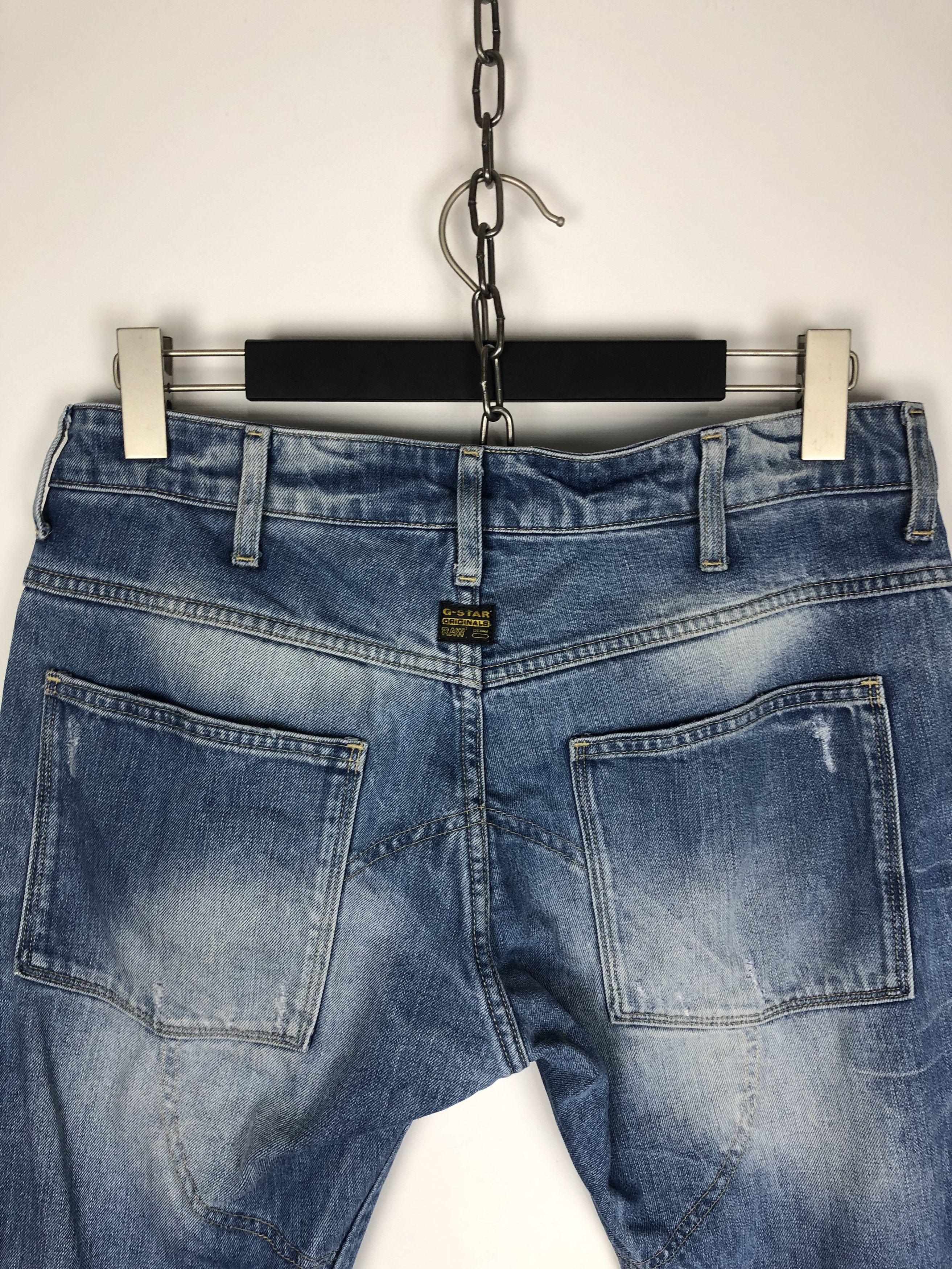 G-Star G-Star Raw Denim Jeans Low Tapered 5620 3D Pants 32x32 Size US 32 / EU 48 - 7 Thumbnail