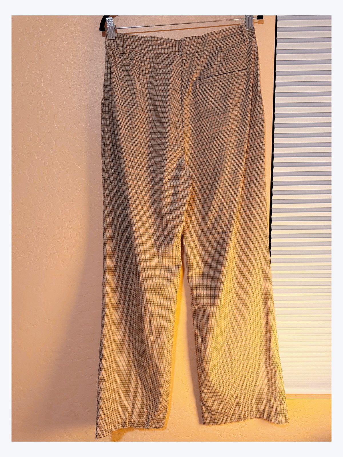 Zara ZARA Plaid Wide-Leg Trousers – Size L – Tailored Vintage Size 30" / US 8 / IT 44 - 6 Thumbnail