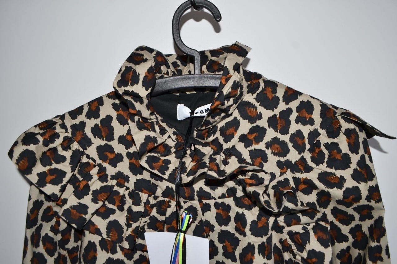 MSGM MSGM Milano Blusa/Blouse Shirt Leopard Womens Size 40 NEW Size M / US 6-8 / IT 42-44 - 2 Thumbnail