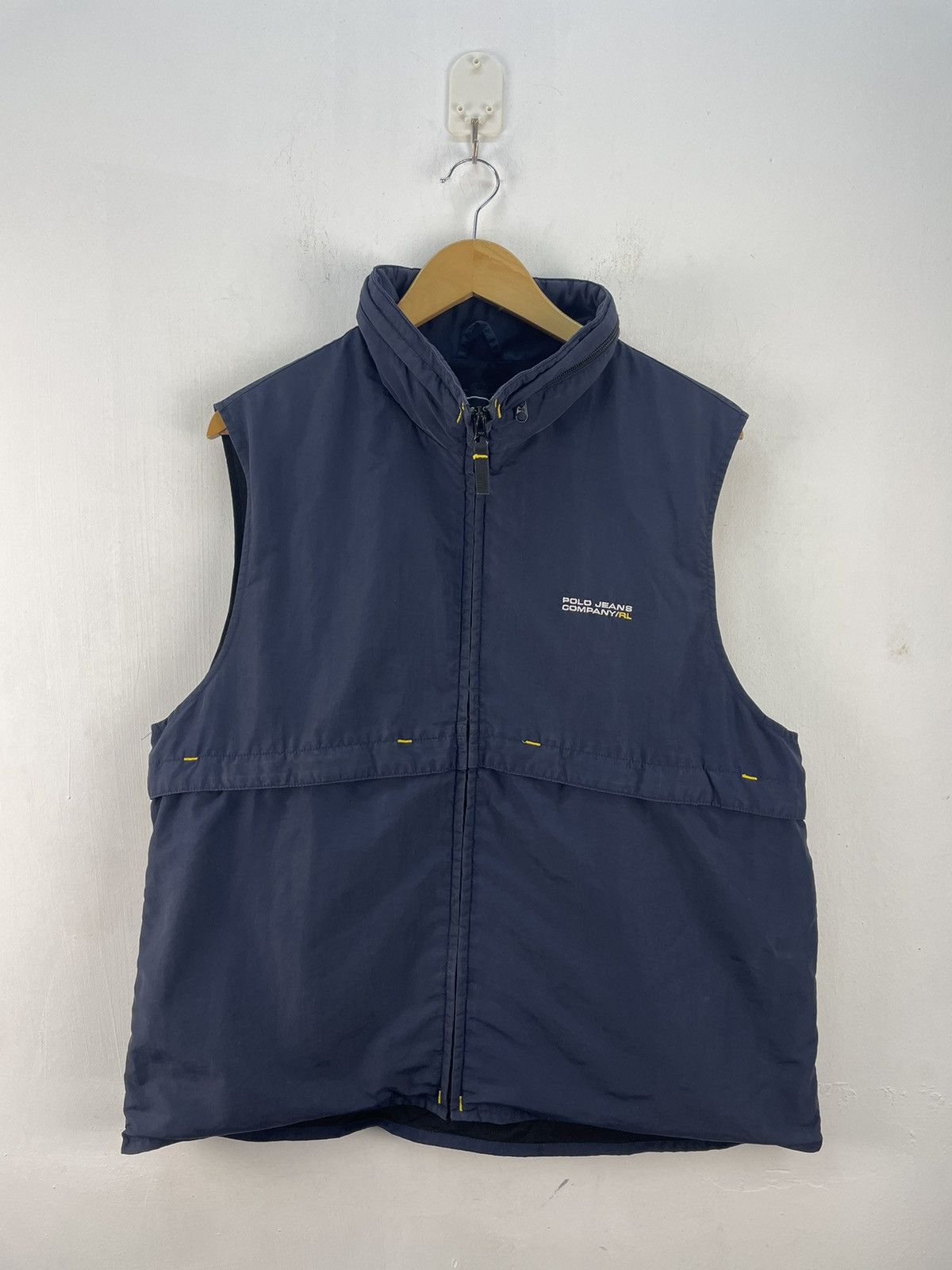 Polo Ralph Lauren Vintage Polo Jeans Ralph Lauren Vest Hooded Jacket Size US L / EU 52-54 / 3 - 5 Thumbnail