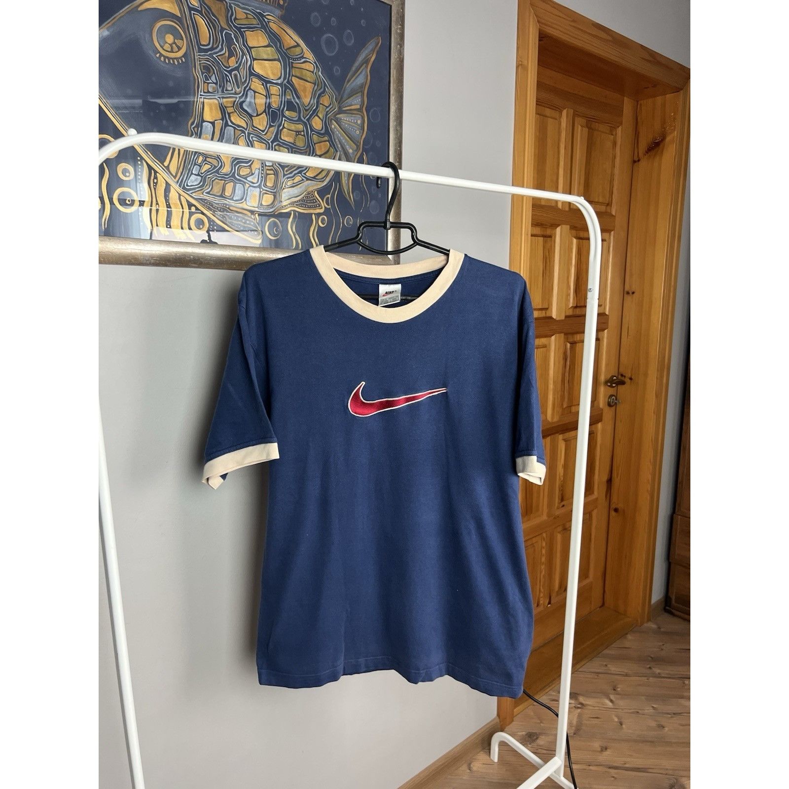 Nike Nike Big Swoosh Logo Vintage T-shirt Size M Size US M / EU 48-50 / 2 - 2 Thumbnail