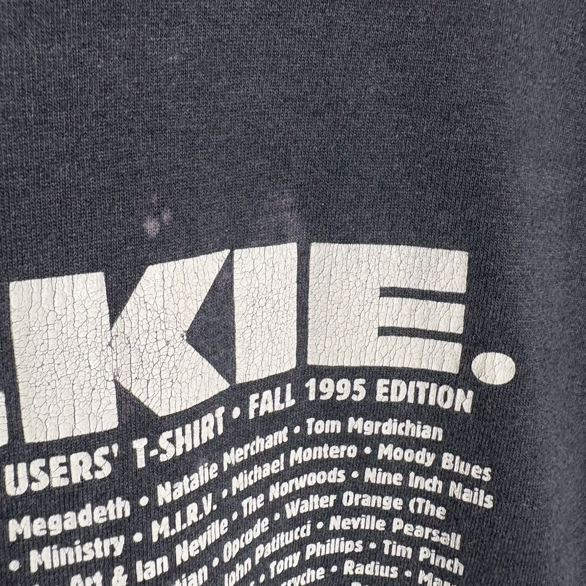 Band Tees × Vintage Vintage 90s Mackie Music Studio Record Tee / Janet Jackson Size US XL / EU 56 / 4 - 12 Thumbnail