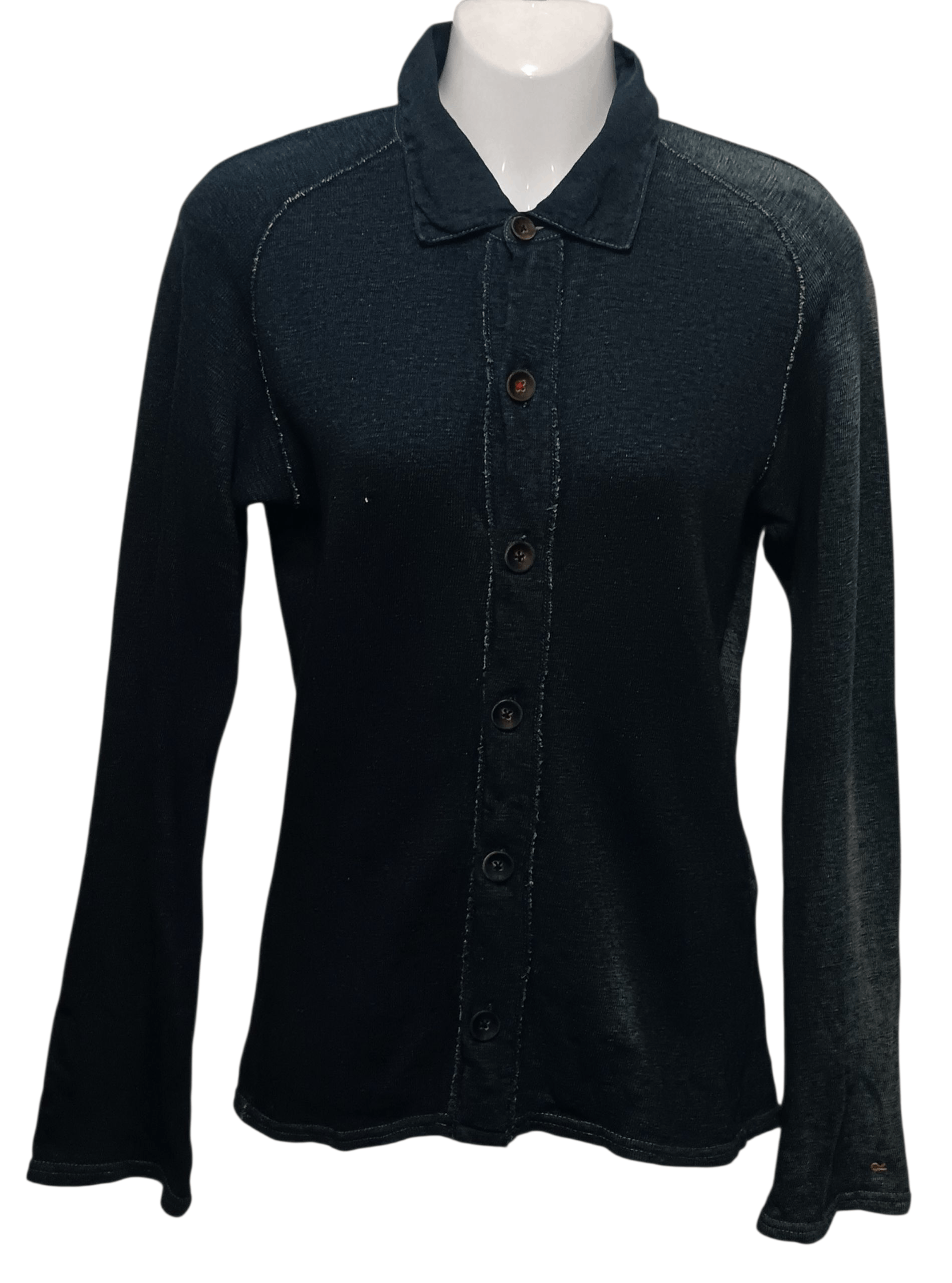 45rpm R by 45RPM BUTTON UP SWEATSHIRT Size S / US 4 / IT 40 - 1 Thumbnail