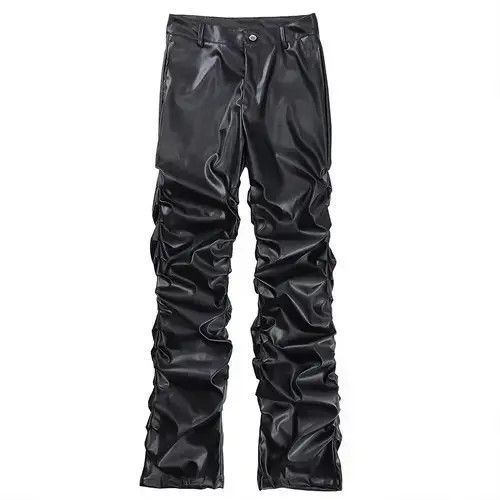Japanese Brand × Jean Pu Leather Pants Size US 32 / EU 48 - 2 Thumbnail