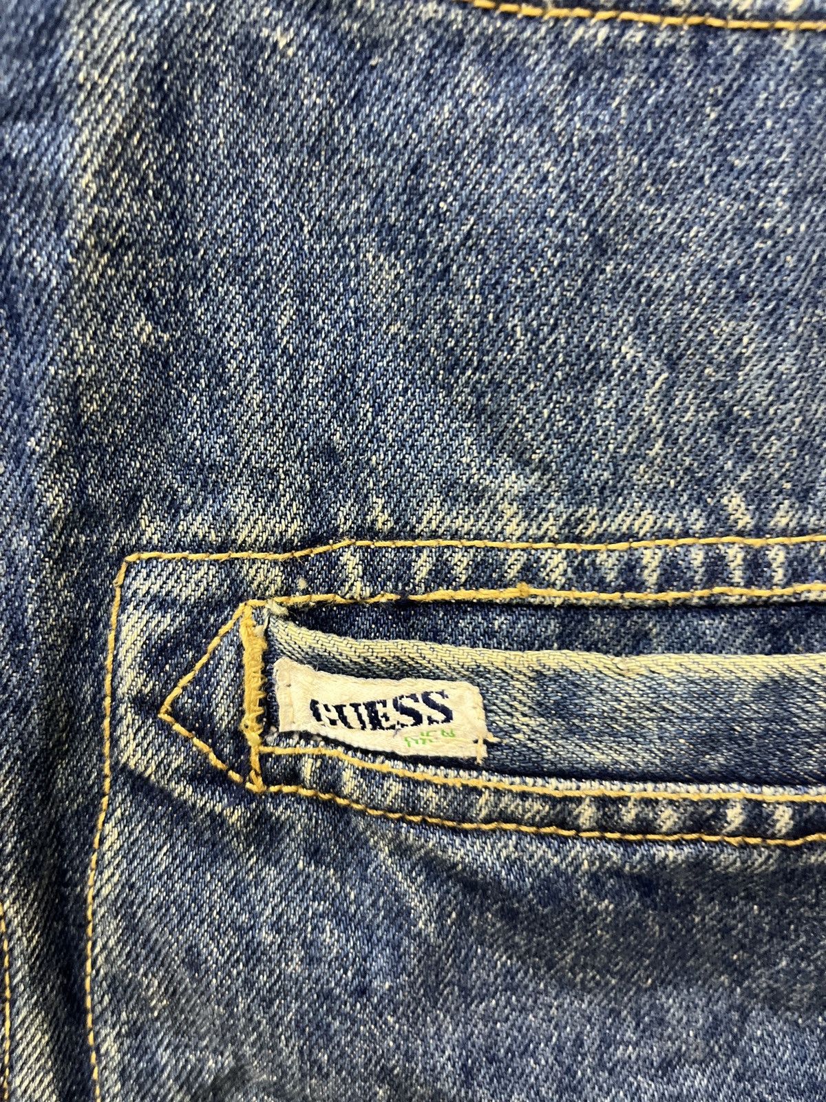 Guess (Zzzz)🔥🔥STEALS VINTAGE GUESS GEORGES MARCIANO DENIM JACKET Size US S / EU 44-46 / 1 - 10 Thumbnail