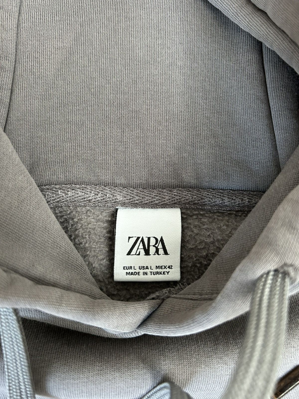 Zara Gray Zara Hoodie Size US L / EU 52-54 / 3 - 5 Thumbnail