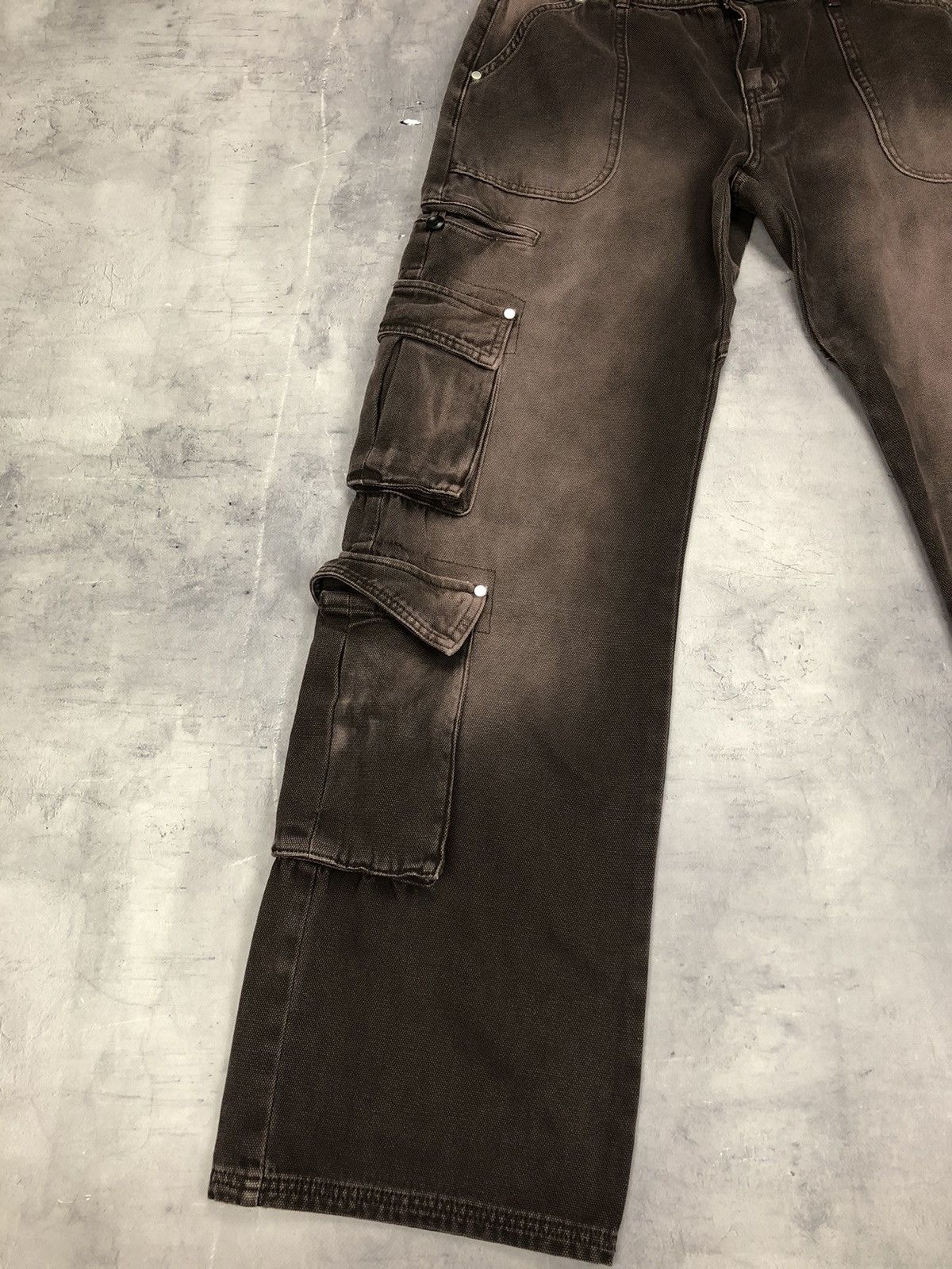 Guizio Danielle Guizio Women's Hayes Cargo Pants Size 27" / US 4 / IT 40 - 6 Thumbnail