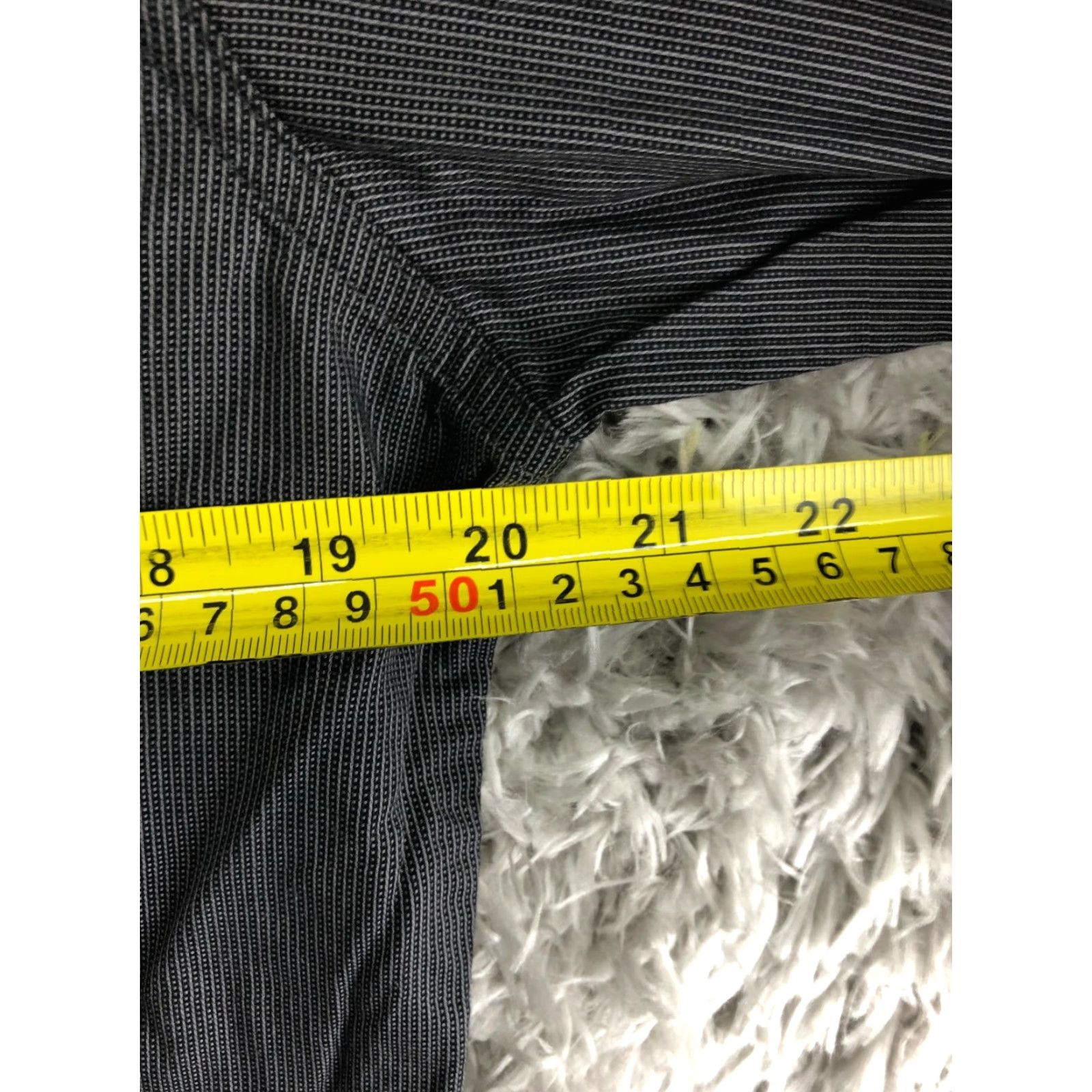 Marcs Marc Anthony Mens Large Wrinkle Resistant Gray Long Sleeve Spread Collar Shirt Size US L / EU 52-54 / 3 - 4 Thumbnail