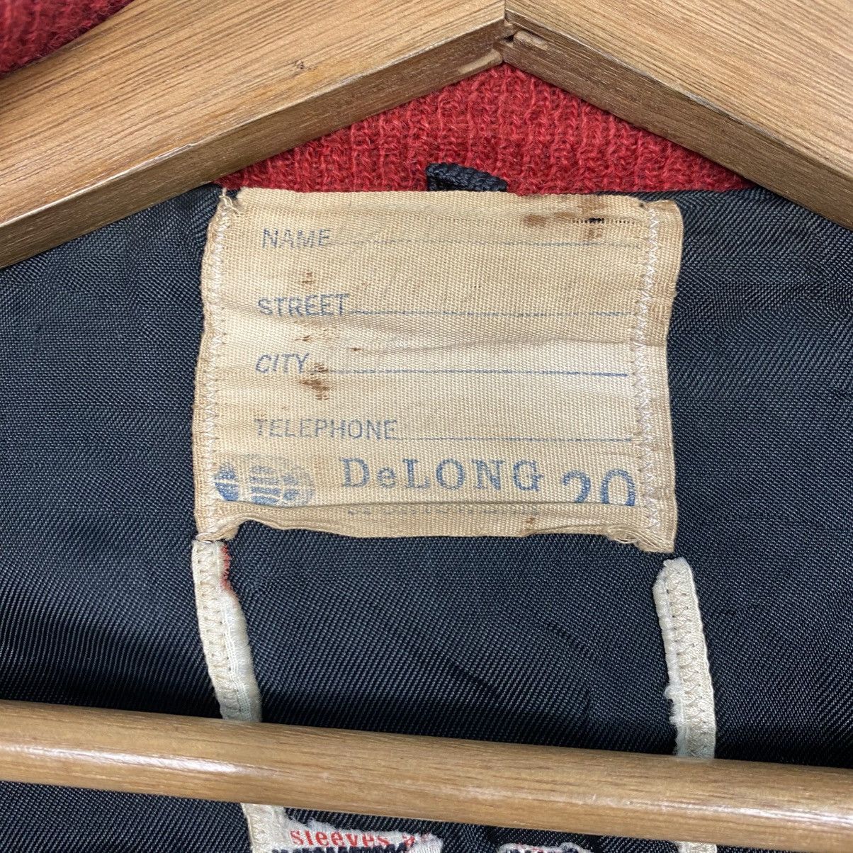 Delong Vintage Delong varsity jacket Size US M / EU 48-50 / 2 - 16 Thumbnail
