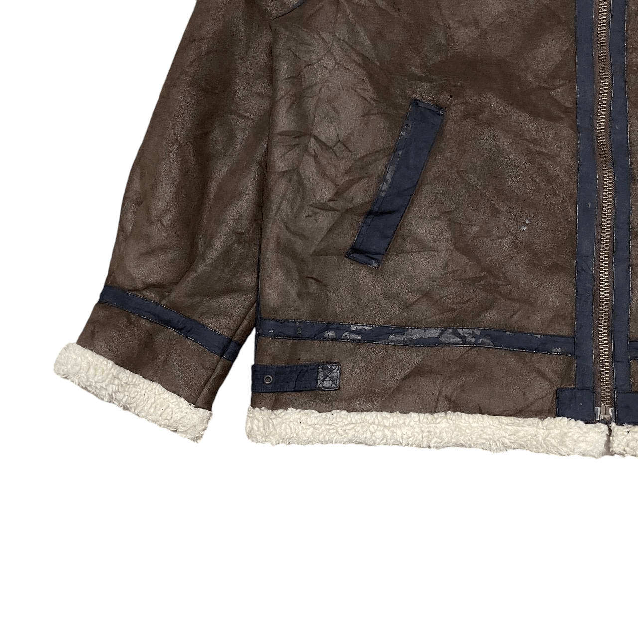 Alpha Industries Vintage Alpha Industries Shearling Jacket Size US XL / EU 56 / 4 - 3 Thumbnail