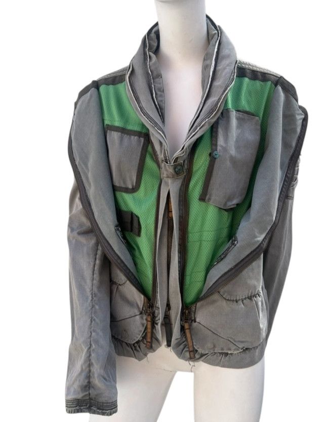 Marithe + Francois Girbaud Marithe Francois Girbaud Jacket Bomber Multipocket EX0099 Size M / US 6-8 / IT 42-44 - 1 Thumbnail