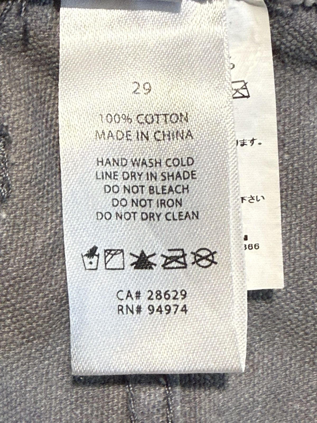 Stussy Stussy Washed Carpenter Pants Size US 29 - 6 Thumbnail