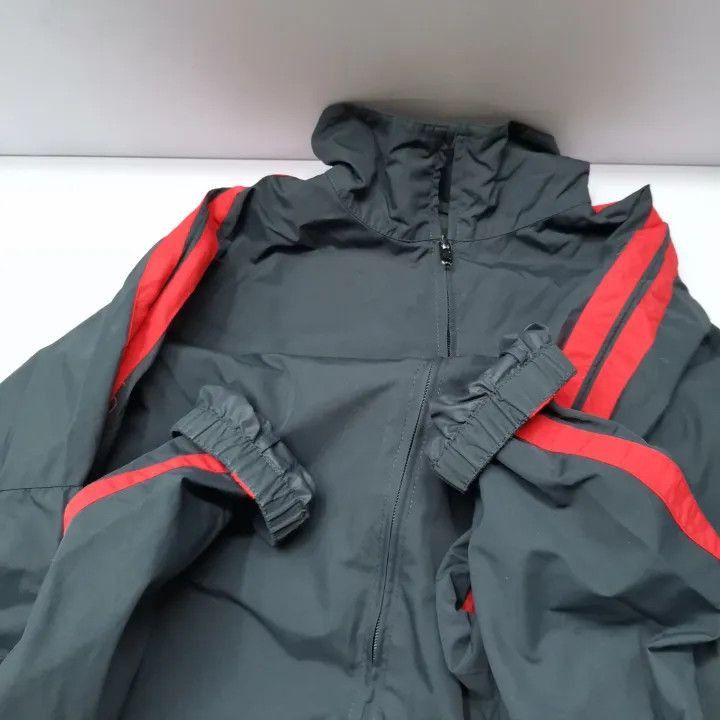 Balenciaga Balenciaga Black Logo Zip Long Sleeve Jacket 0079-2507 Size US L / EU 52-54 / 3 - 9 Thumbnail