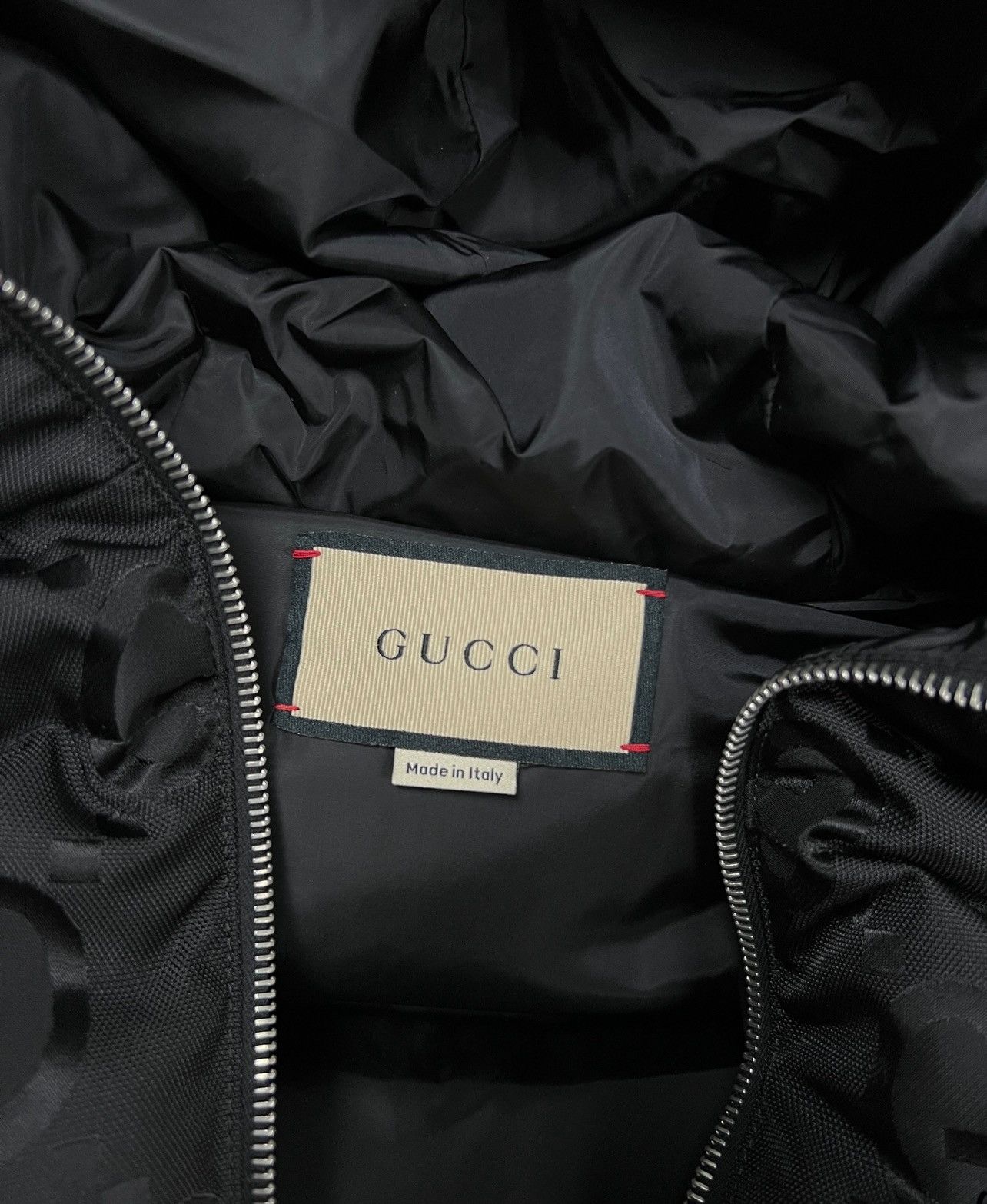 Gucci Gucci jumbo logo down jacket 54 Size US L / EU 52-54 / 3 - 8 Thumbnail