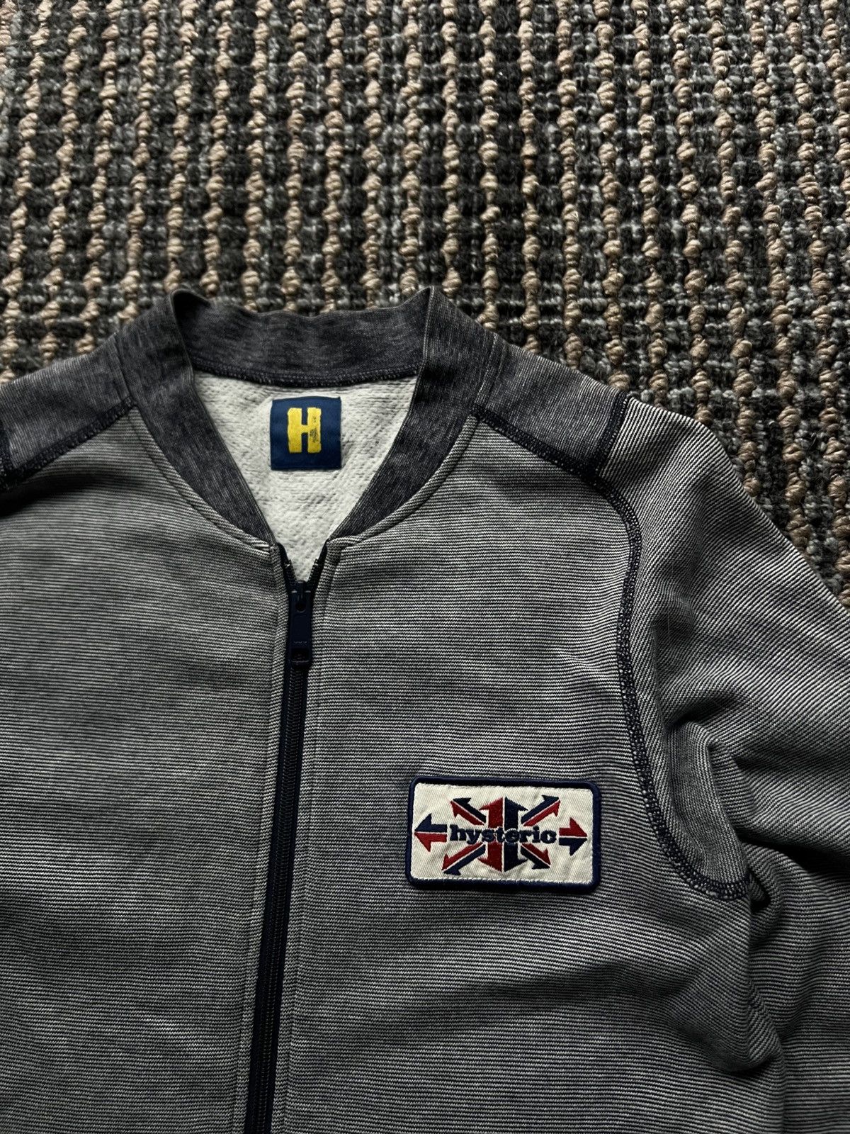 Hysteric Glamour Hysteric Glamour Full-Zip Sweatshirt H.C.G.R Rock Union Jack Size US S / EU 44-46 / 1 - 3 Thumbnail