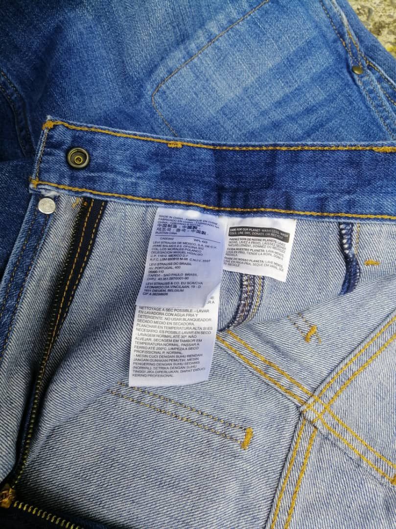 Levi's × Levi's Vintage Clothing Levi's Strauss Orange Tab Wide Leg Denim Jeans Size 27" / US 4 / IT 40 - 5 Thumbnail
