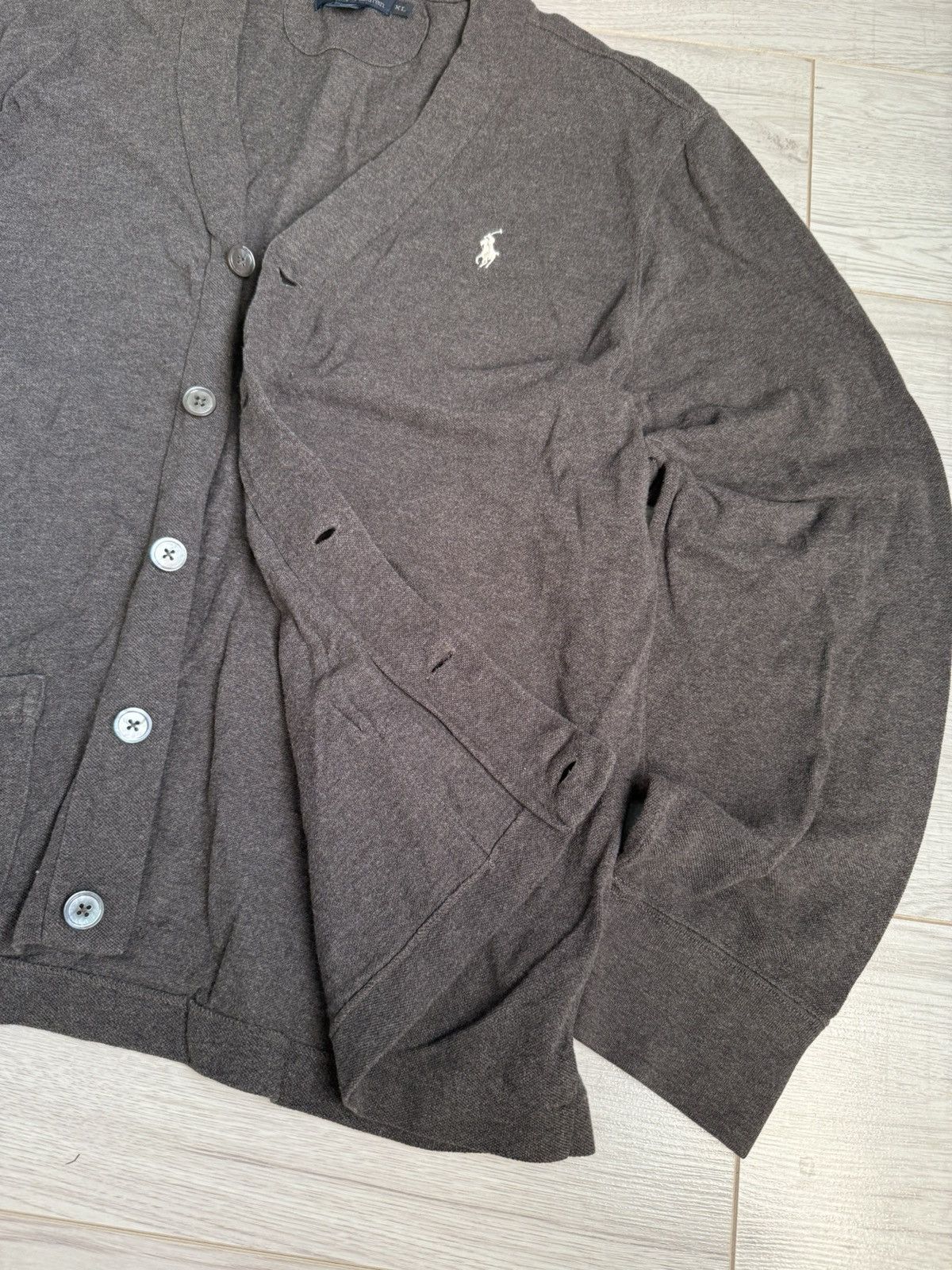 Polo Ralph Lauren × Vintage Vintage cardigan polo Ralph Lauren knit sweater Size US XL / EU 56 / 4 - 2 Thumbnail