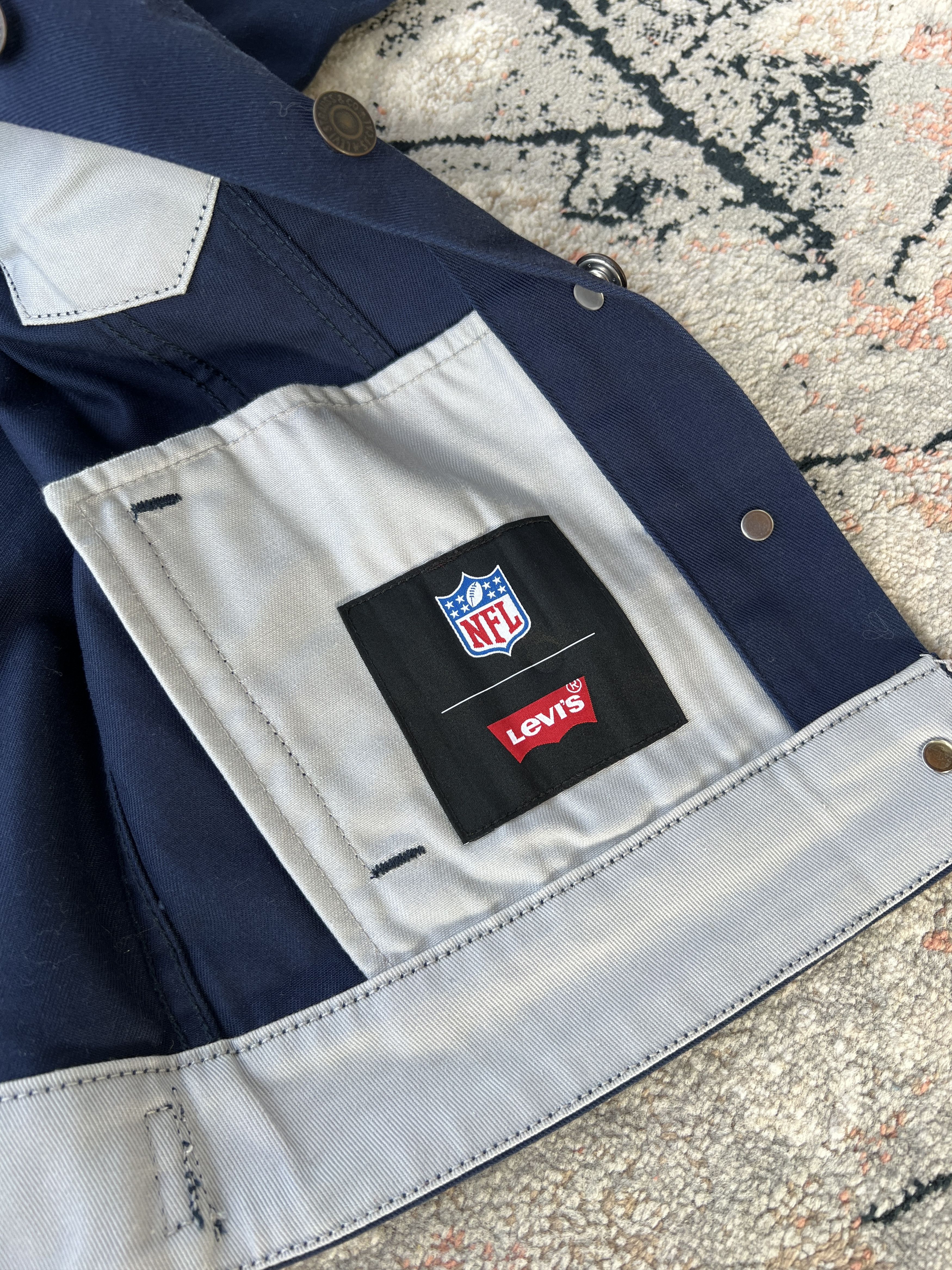 Levi's Levi's New England Patriots Jacket Size XS / US 0-2 / IT 36-38 - 4 Thumbnail