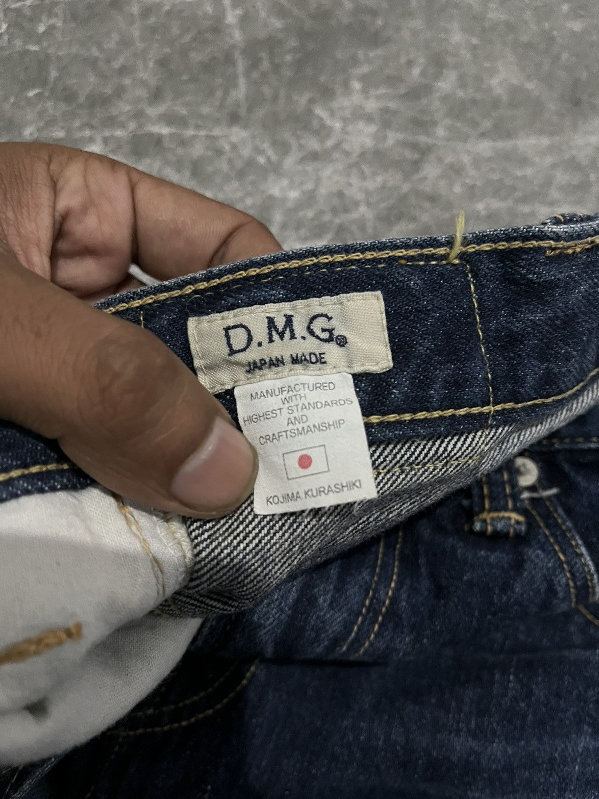If Six Was Nine × Japanese Brand D.M.G JAPAN MIDI SKIRT JEANS Size 28" / US 6 / IT 42 - 5 Thumbnail