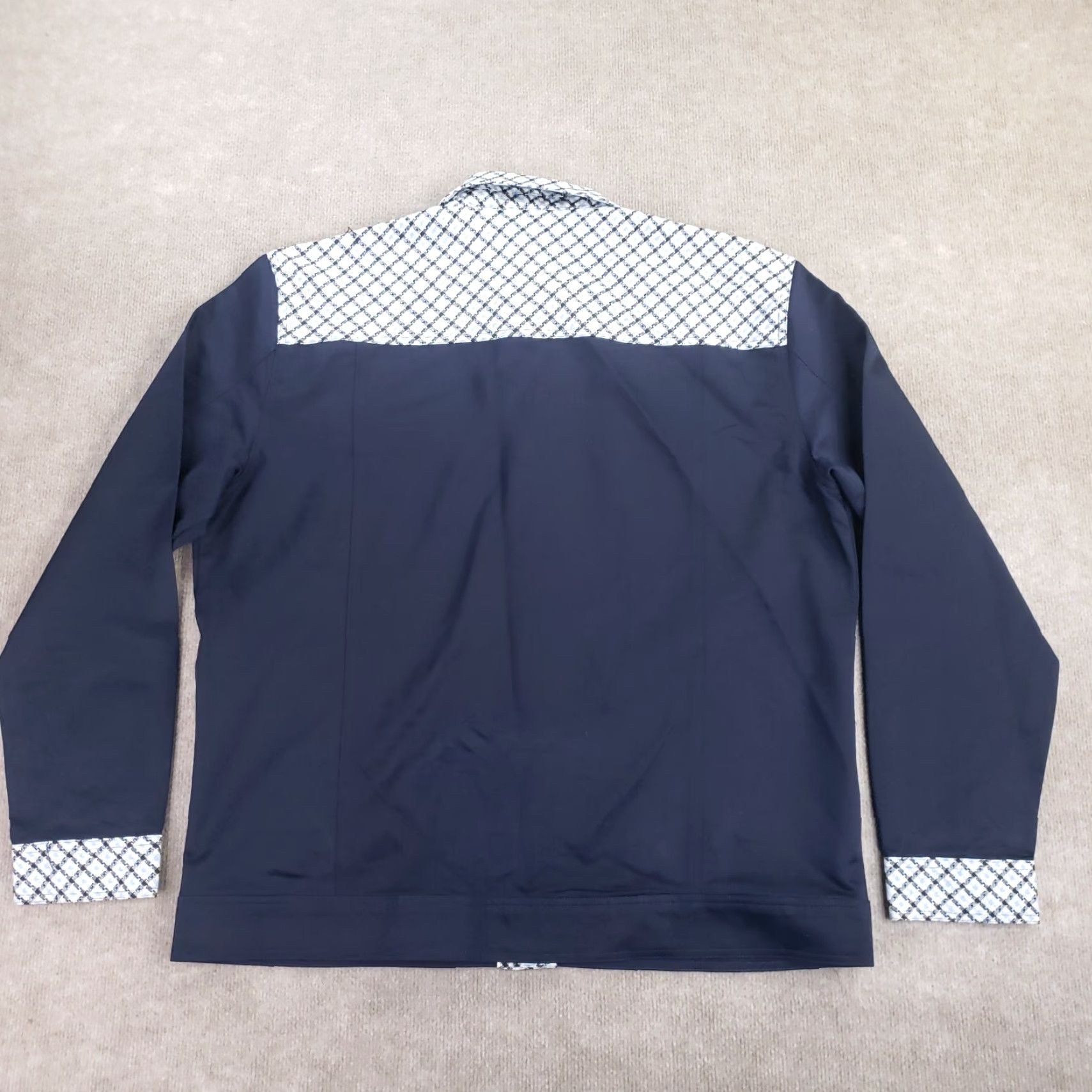 Stacy Adams Stacy Adams Mens 2XL Blue Stretch Jacket Coat Size US XXL / EU 58 / 5 - 8 Thumbnail