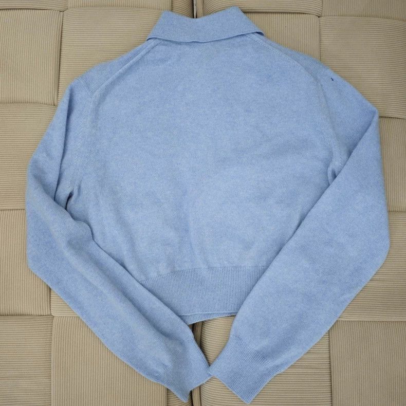 Loewe LOEWE Short Polo collar in pure color Size XS / US 0-2 / IT 36-38 - 2 Thumbnail