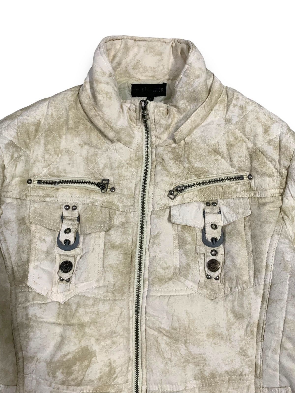 14th Addiction In the Attic Padded Multi-pockets Punk Jacket Size US M / EU 48-50 / 2 - 5 Thumbnail