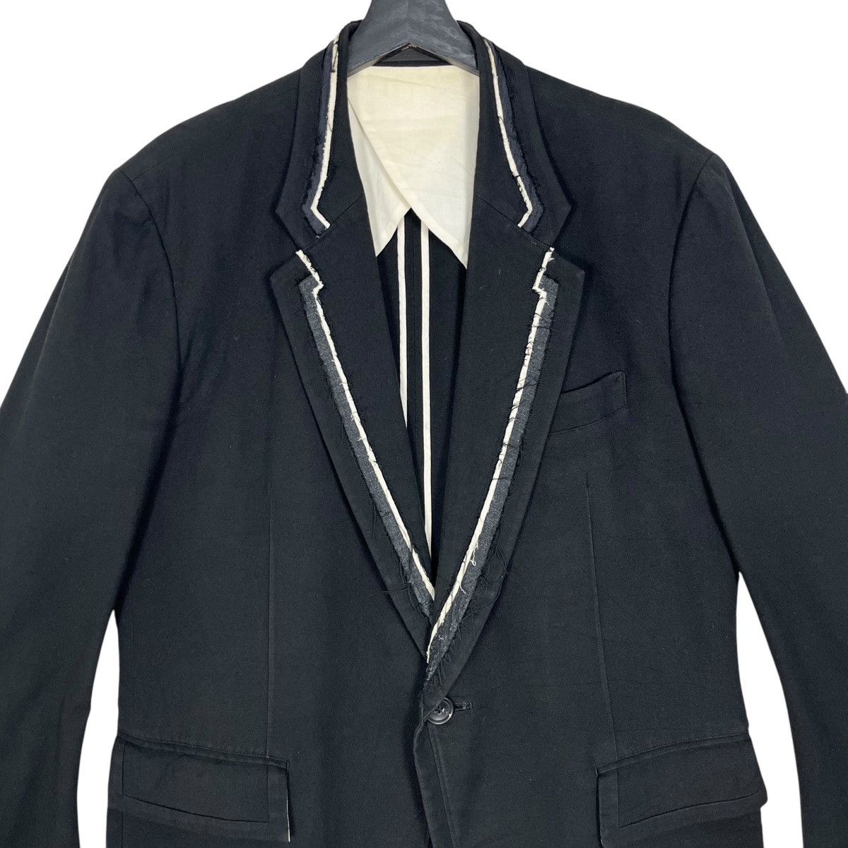 Designer × Japanese Brand × Yohji Yamamoto Y’s Yohji Yamamoto Single Button Blazer Jacket Size US L / EU 52-54 / 3 - 5 Thumbnail