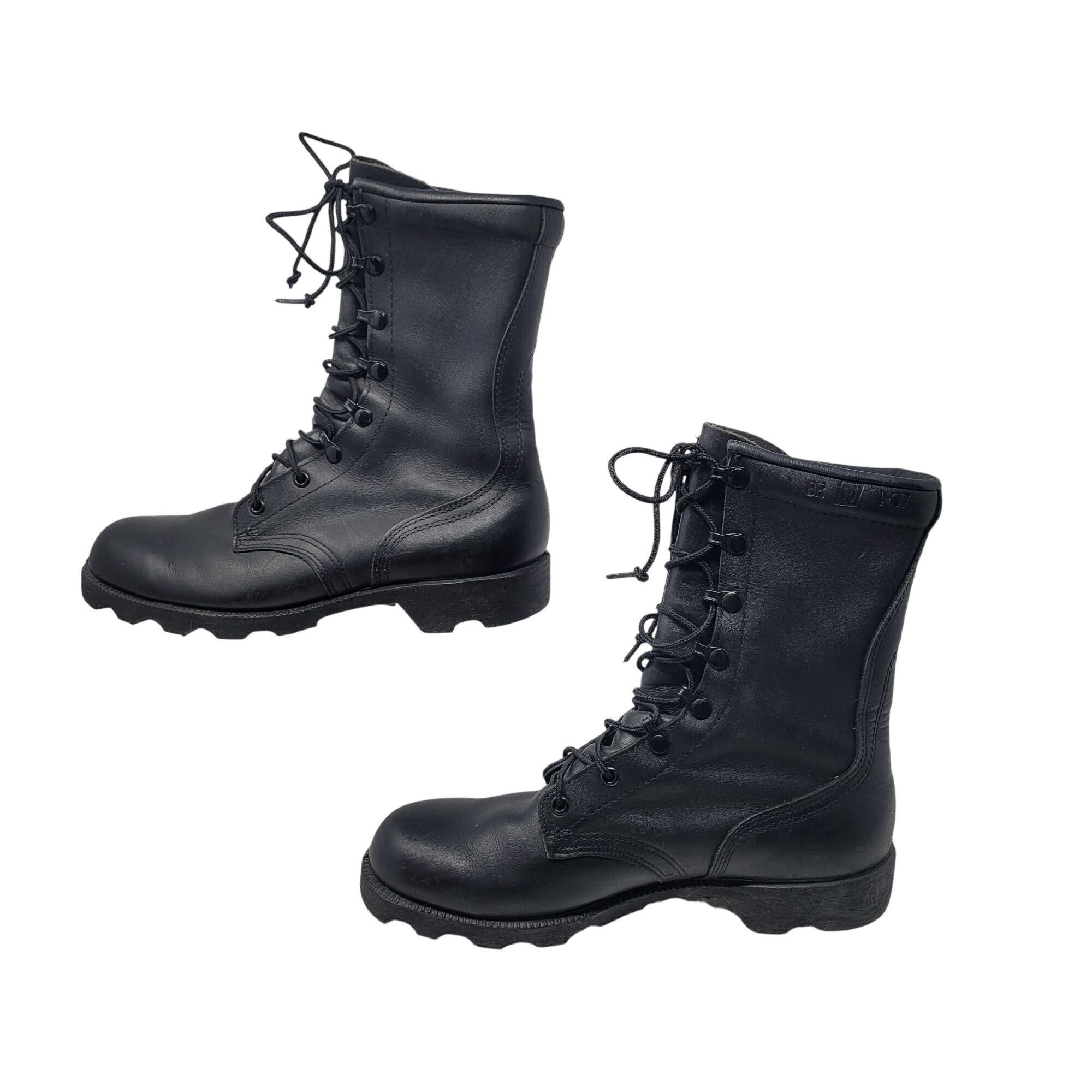 Vintage Vintage Us Military Ro-Search Black Leather Combat Boots 8 S Size US 8 / EU 41 - 4 Thumbnail
