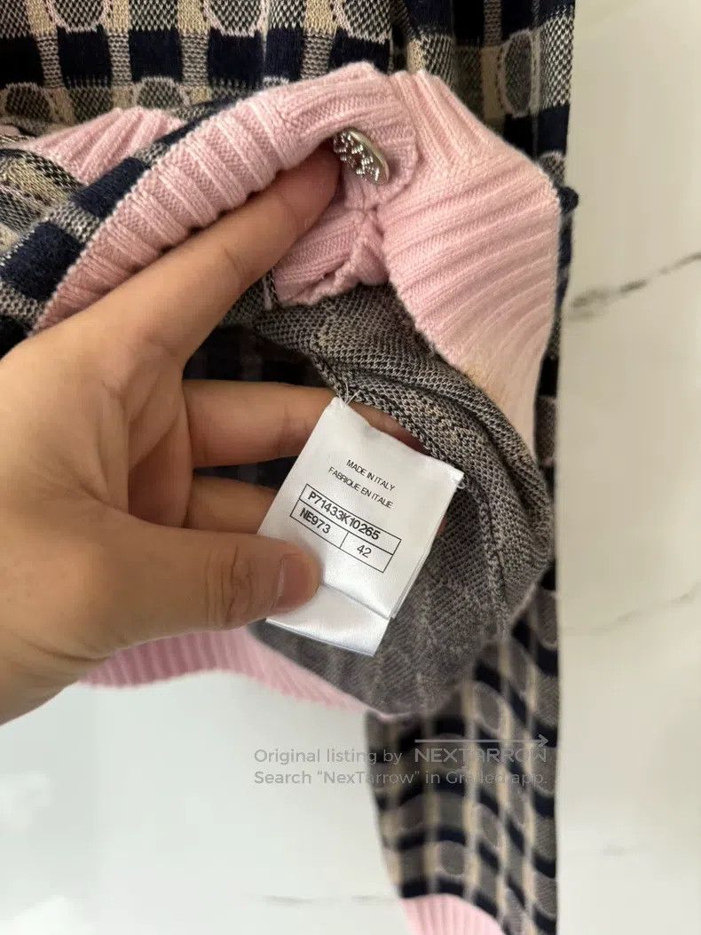 Chanel Chanel Cheid Back Letter Logo Coco Cardigan coat Size M / US 6-8 / IT 42-44 - 5 Thumbnail