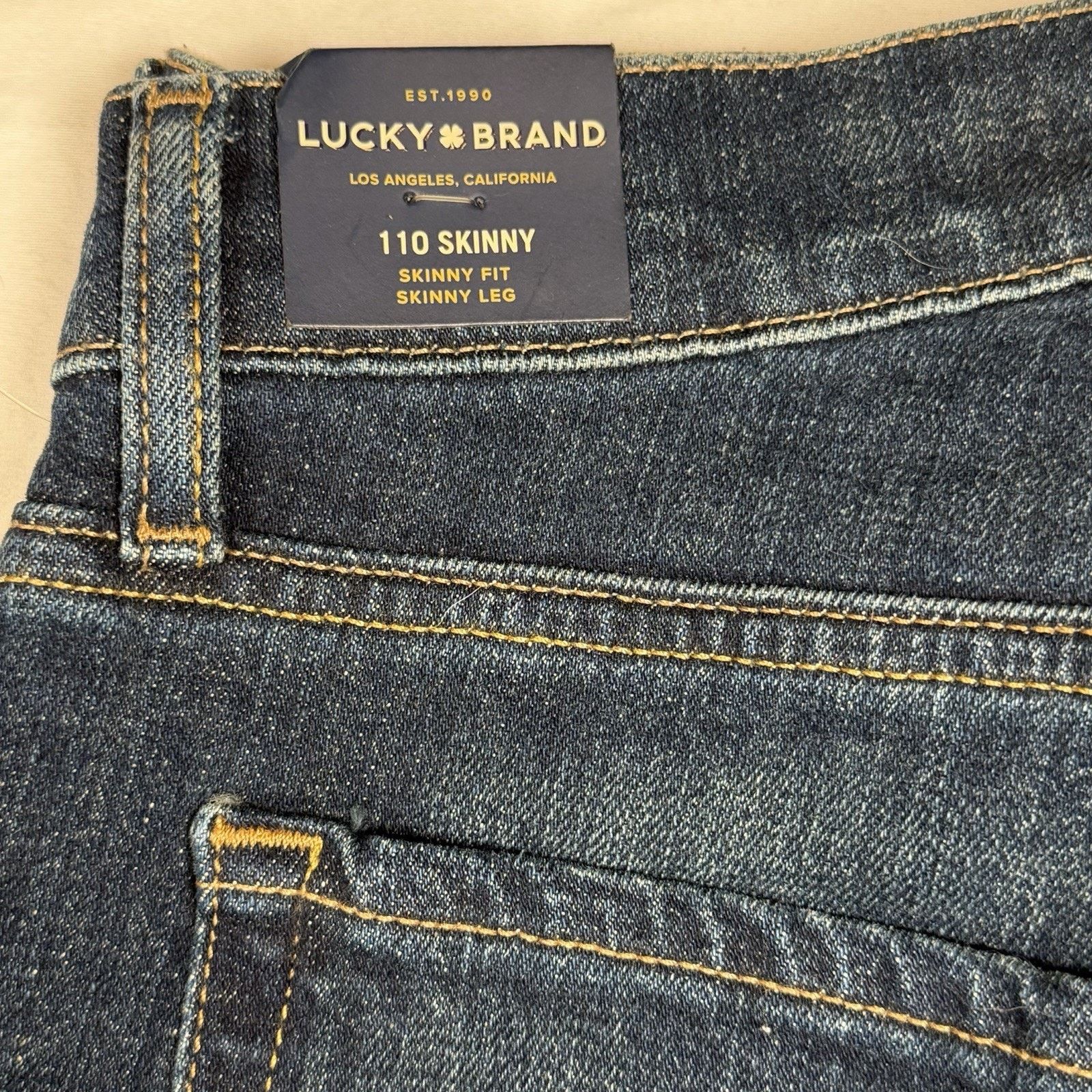 Lucky Brand Lucky Brand Jeans Men's Size 29x32 (30x33 Fit) 110 Skinny Size US 29 - 4 Thumbnail